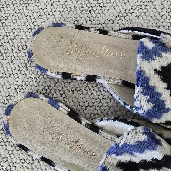 SUFI SHOES Velvet Mules Shoes 39/9 - Picture 4 of 7